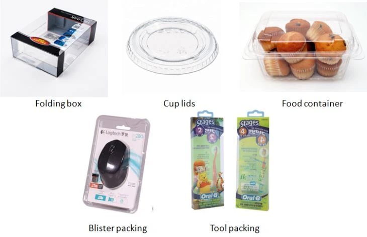 Transparent Rigid PET Film For Toothbrush Thermoforming Packing